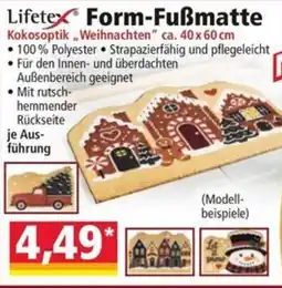 Norma Lifetex Form-Fußmatte Angebot