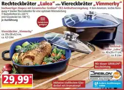 Norma Rechteckbräter Lulea oder Viereckbräter Vimmerby Angebot