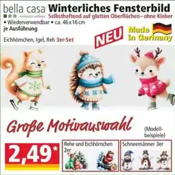 Norma bella casa Winterliches Fensterbild Angebot