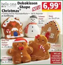 Norma bella casa Dekokissen "Shape Christmas" Angebot