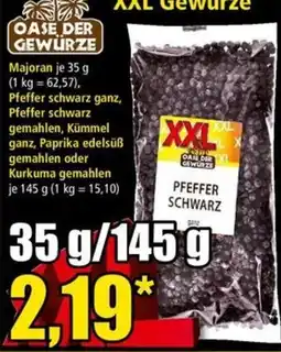 Norma Oase Der Gewürze Pfeffer Schwarz Angebot