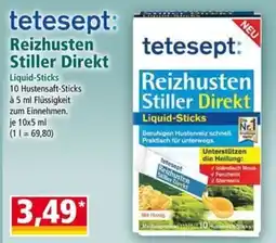 Norma tetesept Reizhusten Stiller Direkt Angebot
