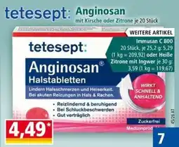 Norma tetesept: Anginosan Angebot