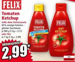 Norma Felix Tomaten Ketchup Angebot