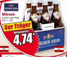 Norma Märzen Rieder Bier Angebot
