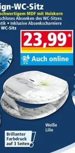 Norma Design-WC-Sitz Angebot