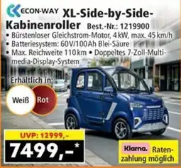 Norma Econ-Way XL-Side-by-Side-Kabinenroller Angebot