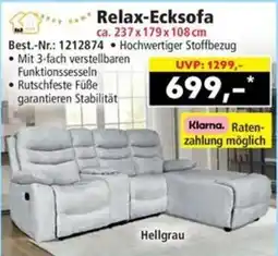 Norma Relax-Ecksofa Angebot