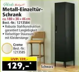 Norma Metall-Einzeltür-Schrank Angebot