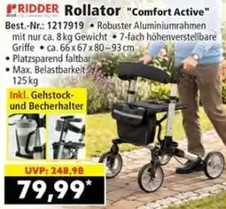 Norma Riddler Rollator "Comfort Active" Angebot