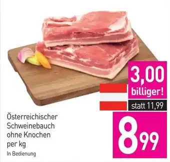 Österreichischer Schweinebauch ohne Knochen