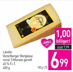 Sutterlüty Ländle Vorarlberger Bergkäse Angebot