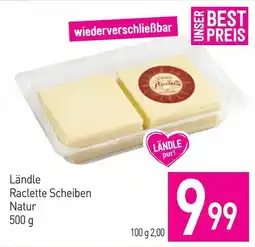 Sutterlüty Ländle Raclette Scheiben Natur Angebot