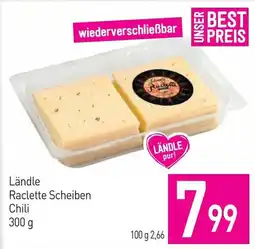 Sutterlüty Ländle Raclette Scheiben Chili Angebot