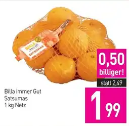 Sutterlüty Billa immer Gut Satsumas Angebot