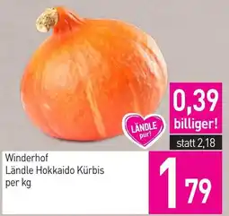 Sutterlüty Ländle Hokkaido Kürbis Angebot