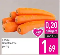 Sutterlüty Ländle Karotten lose Angebot