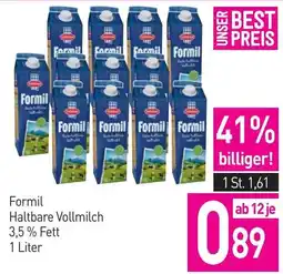 Sutterlüty Formil Haltbare Vollmilch Angebot