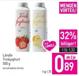 Sutterlüty Ländle Trinkjoghurt Angebot