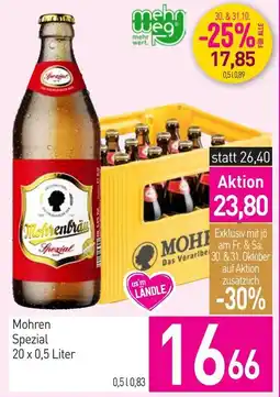 Sutterlüty Mohren Spezial Angebot