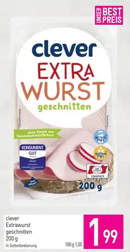 Sutterlüty clever Extrawurst geschnitten Angebot
