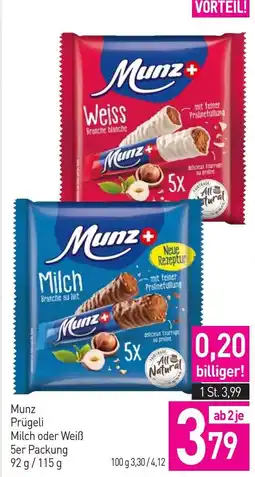 Sutterlüty Munz Prügeli Milch oder Weiß Angebot
