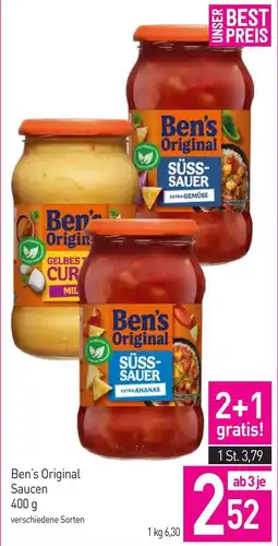Sutterlüty Ben's Original Saucen Angebot