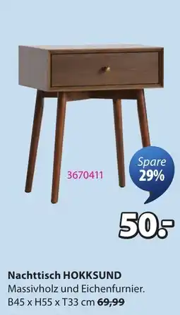 JYSK Nachttisch HOKKSUND Angebot