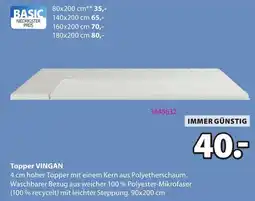 JYSK Topper VINGAN Angebot