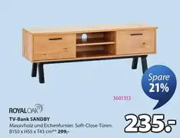 JYSK ROYAL OAK TV-Bank SANDBY Angebot