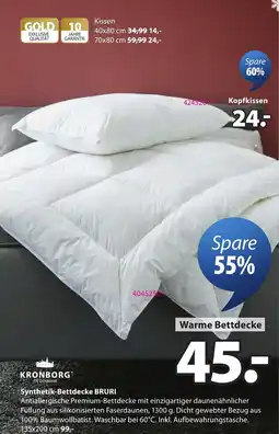 JYSK Synthetik-Bettdecke BRURI Angebot