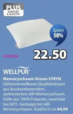JYSK Wellpur Memoryschaum-Kissen STRYN Angebot