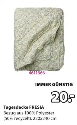 JYSK Tagesdecke FRESIA Angebot