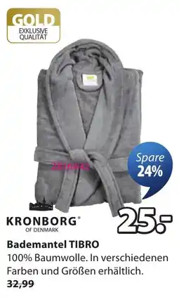 JYSK Kronborg Bademantel TIBRO Angebot