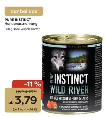Pure Instinct Hundenassnahrung