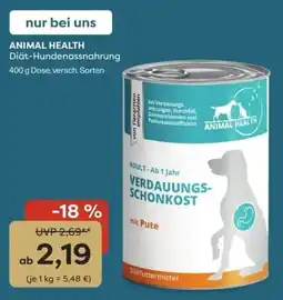 ZOO & Co Animal Health Diät-Hundenassnahrung Angebot