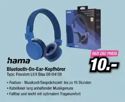 Red Zac hama Bluetooth-On-Ear-Kopfhörer Angebot