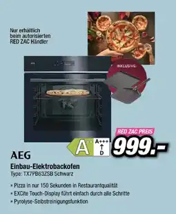 Red Zac AEG Einbau-Elektrobackofen Angebot