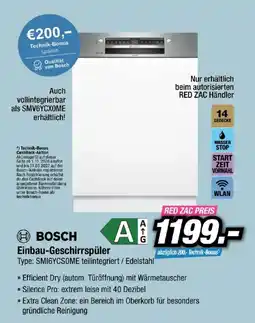 Red Zac BOSCH Einbau-Geschirrspüler Angebot