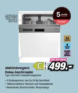 Red Zac elektrabregenz Einbau-Geschirrspüler Angebot