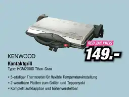 Red Zac Kenwood Kontaktgrill Angebot