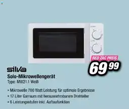 Red Zac silva Solo-Mikrowellengerät Angebot