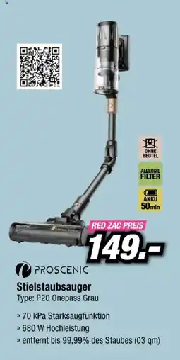 Red Zac Proscenic Stielstaubsauger Angebot
