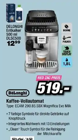 Red Zac DeLonghi Kaffee-Vollautomat Angebot