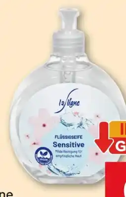 MPreis La Ligne Cremeseife Spender Angebot