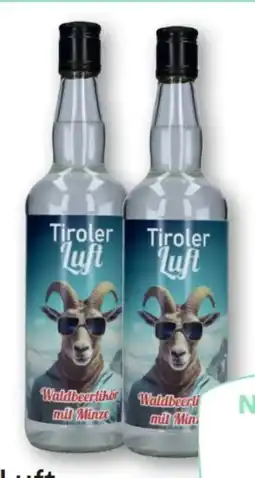 MPreis Tiroler Luft Pfefferminzlikör Angebot