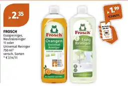 Müller Frosch Essigreiniger Angebot