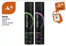 Müller Syoss Haarspray Angebot