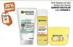 Müller Garnier Hautklar oder Vitamin C Angebot