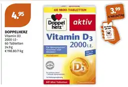 Müller Doppelherz Vitamin D3 Angebot